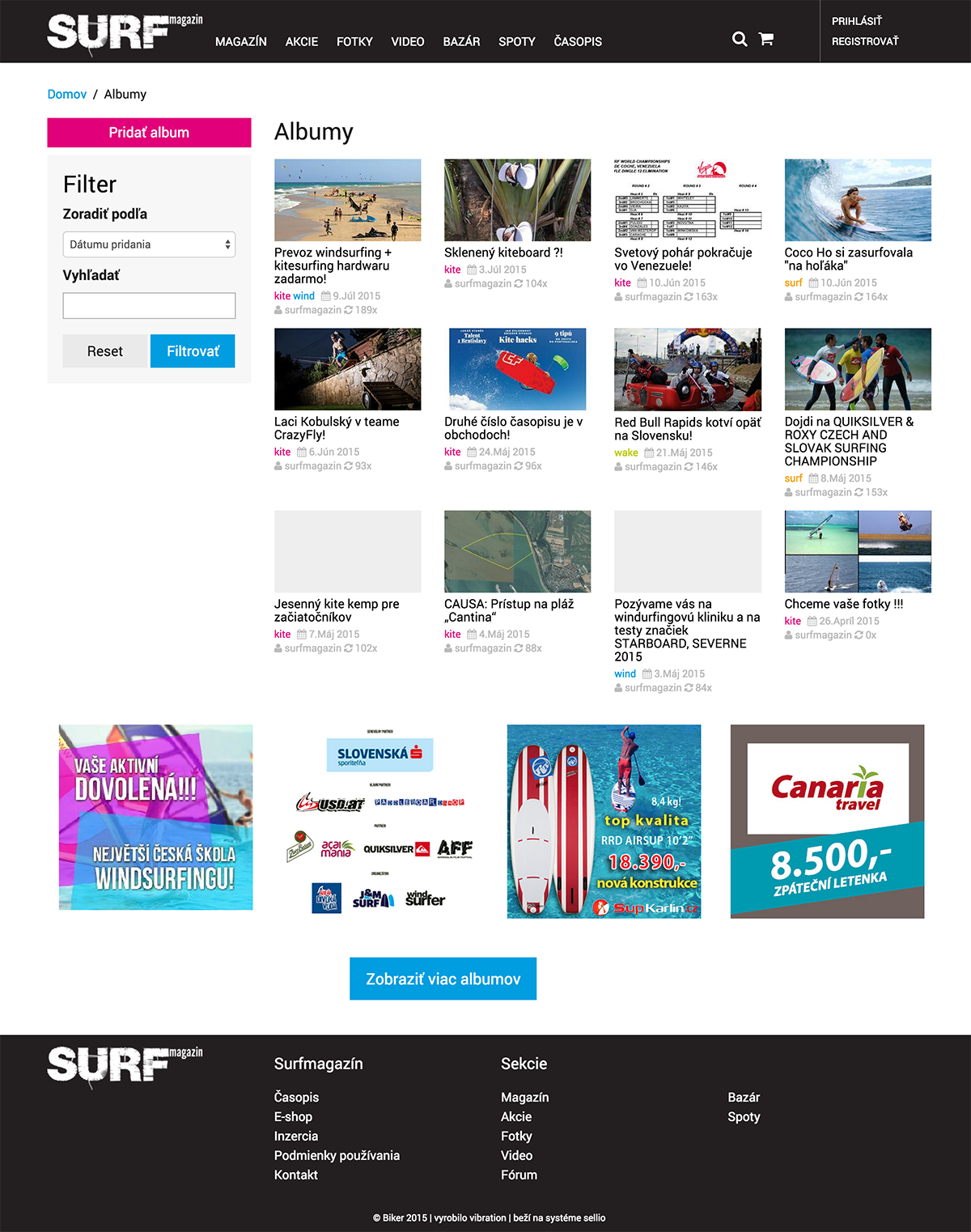 Albumy surfmagazin